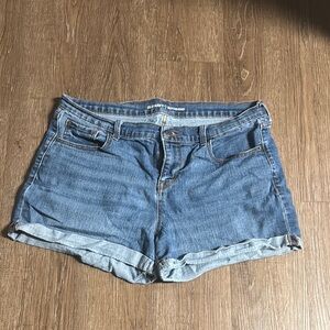 Old Navy Blue Jean Shorts Relaxed Fit